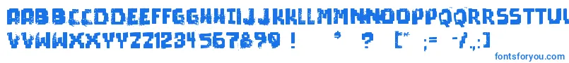 PixelDead Font – Blue Fonts