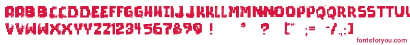 PixelDead Font – Red Fonts