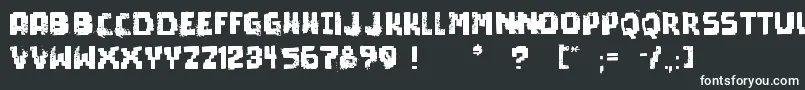 PixelDead Font – White Fonts