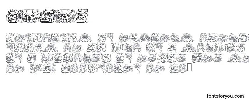 Шрифт MAYAN (133873)