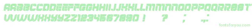 Fonte Mayor Italic – fontes verdes