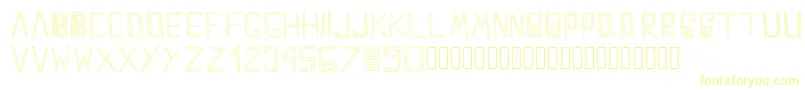 MazeDoodle Regular Font – Yellow Fonts