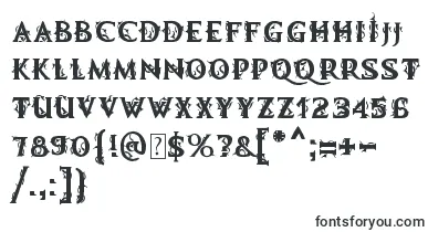 MB Demonic Tale font – gothic Fonts