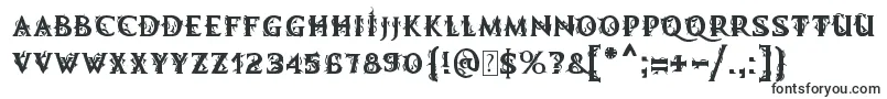 MB Demonic Tale-fontti – Goottilaiset fontit
