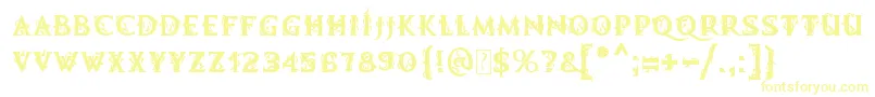 MB Demonic Tale Font – Yellow Fonts