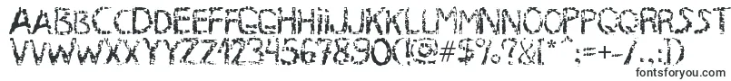 フォントMB RustyIron Font – Microsoft Word用のフォント