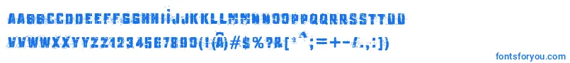 Weitere Informationen zur MB Underground-Schriftart MB Underground-Schriftart – Blaue Schriften
