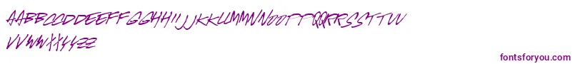 MCGUS   -fontti – violetit fontit