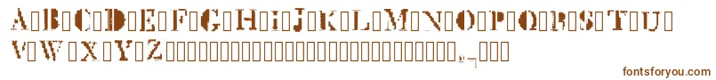 MckGlitch Regular Font – Brown Fonts