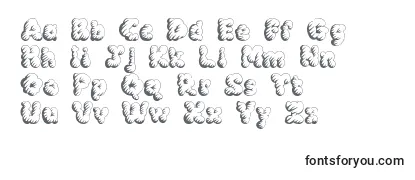 Schriftart MCKLST  