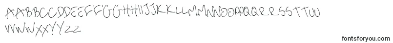 Шрифт me handwritin Thin – рукописные шрифты