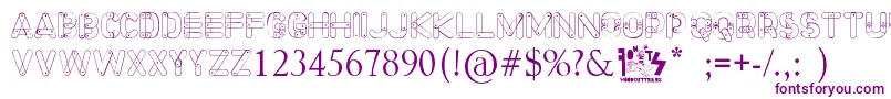 Meccano Font Font – Purple Fonts