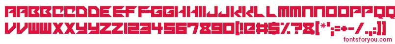 Mechacubes Font – Red Fonts