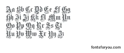 Schriftart Medici Text