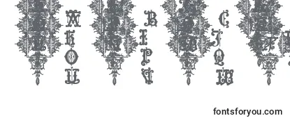 Medieval Sorcerer Ornamental-fontti