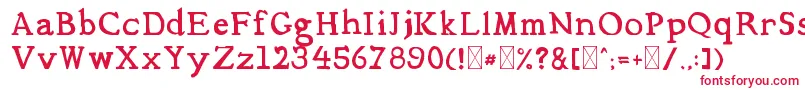 Mediqua Font – Red Fonts