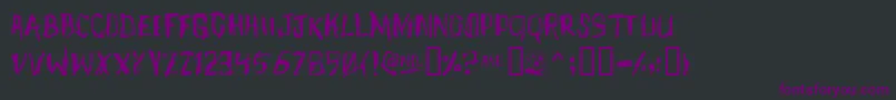 MEETJH   Font – Purple Fonts on Black Background