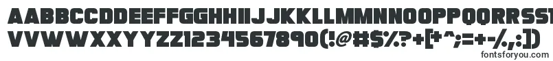Megabomb Font – Motorcycle Fonts