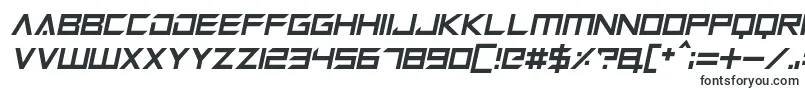 Megabot Five Italic-Schriftart – Schriften für Logos