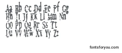 Обзор шрифта Megalomania   x