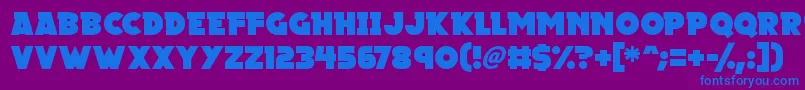 Lisätietoja Megalopolis X-fontista Megalopolis X-fontti – siniset fontit violetilla taustalla