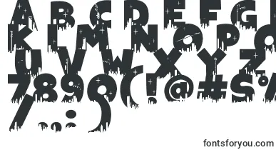 Megapoliscape font – transparent Fonts