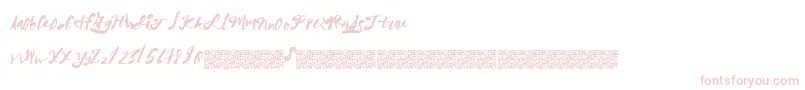 MegaRiches-Schriftart – Rosa Schriften