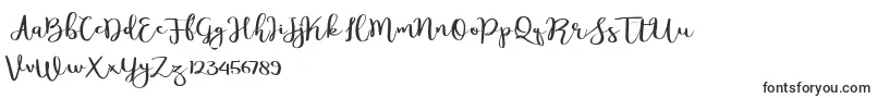 Meillina-fontti – Käsinkirjoitetut fontit