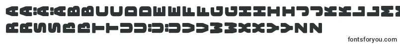 BungeelayersrotatedOutline-fontti – saksalaiset fontit