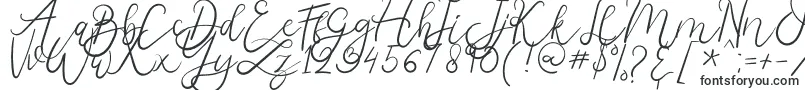 Шрифт Melburn – рукописные шрифты