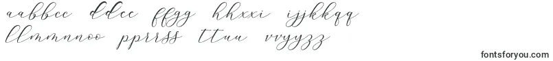 Fonte Melinda script – fontes azerbaijanas