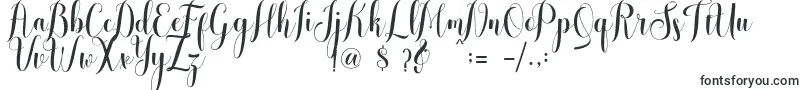 Шрифт melisca  – шрифты для заголовков
