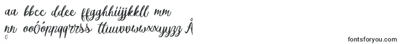 Melliana Script Free Demo Font – Polish Fonts