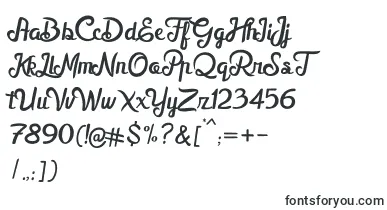 Mellifret font – handwritten Fonts