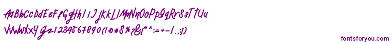 Mellow Font – Purple Fonts