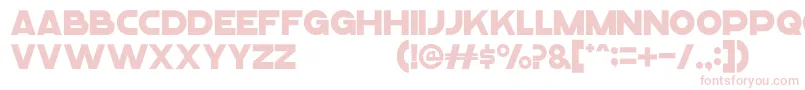 Шрифт MeltlandDemo – розовые шрифты