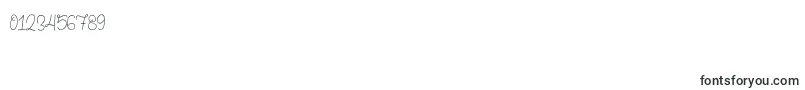 Memory of 2018 Font – Fonts for Numbers and Digits