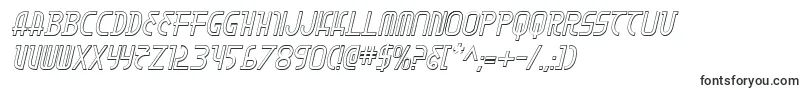 Шрифт Moondart3Di – 3D шрифты