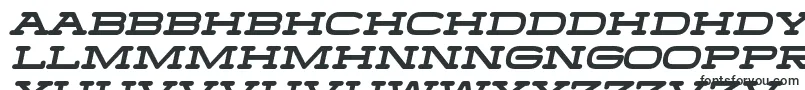 フォントMenscho Italic – ショナー書体
