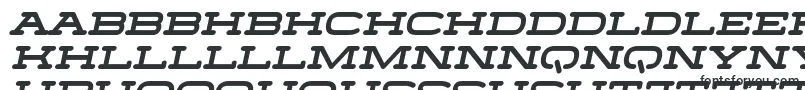 フォントMenscho Italic – セソト文字