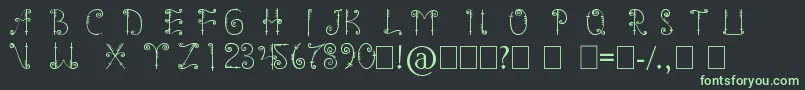 More about mentawai font Font mentawai font Font – Green Fonts on Black Background