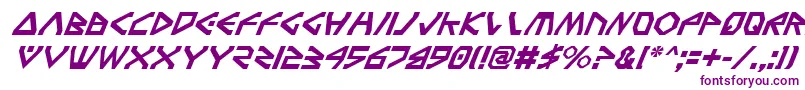 TerraFirmaItalic-fontti – violetit fontit