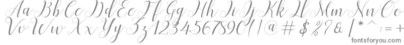 fuente Menttion Script – Fuentes Grises