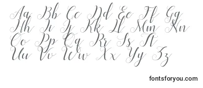 Menttion Script Font