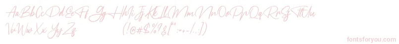 Meranie Font – Pink Fonts