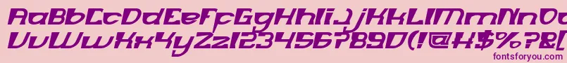 fuente MERCURY Bold italic – Fuentes Moradas Sobre Fondo Rosa