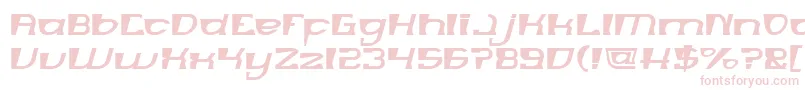 MERCURY Font – Pink Fonts on White Background