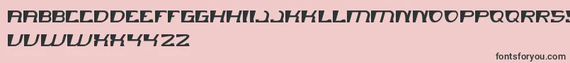 Weitere Informationen zur MERCURY-Schriftart MERCURY-Schriftart – Schwarze Schriften auf rosa Hintergrund