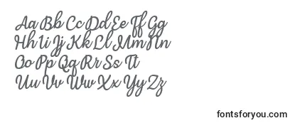 Шрифт Mergic Italic Font by Situjuh 7NTypes