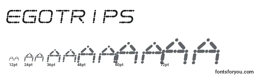EgotripS Font Sizes
